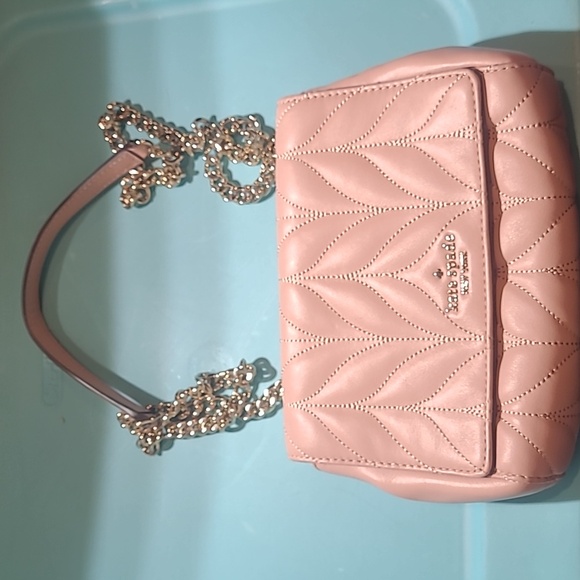 Kate Spade Blush Quilted Shoulder Bag - Picture 2 of 11